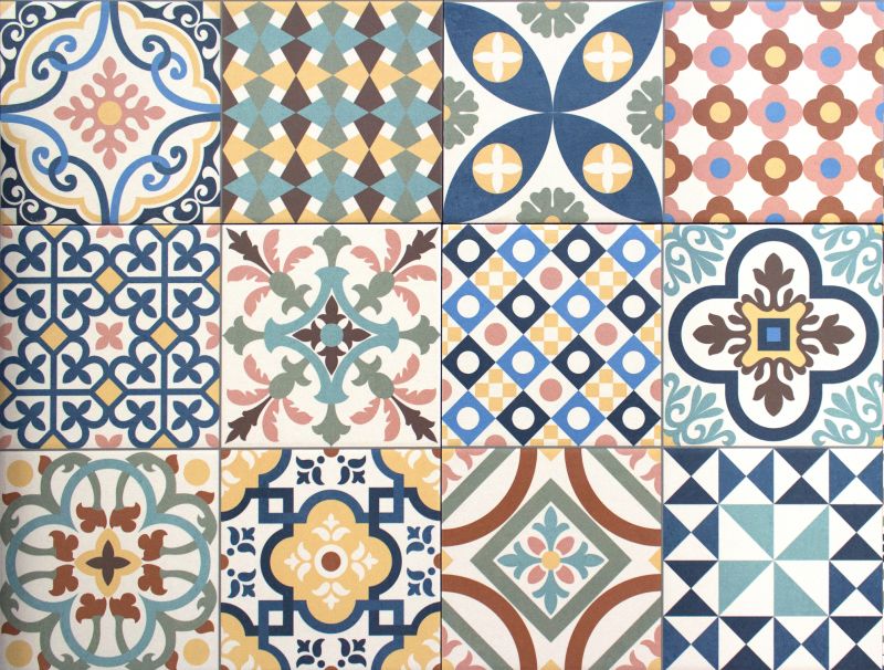 Pattern Design Tile Work